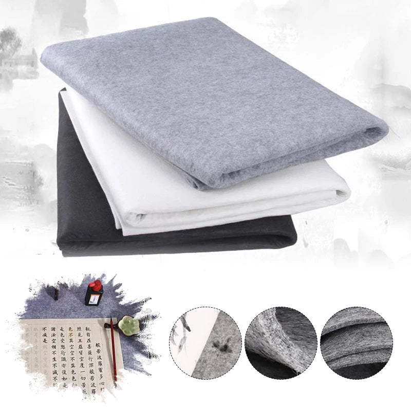 60x120cm Soft Calligraphy Painting Felt Pad 3mm/5mm Wool Felt Pad Portable Beginner Table Felt Mat DIY Sewing Writing Accesso