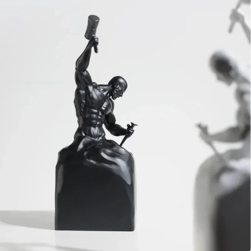 Modern Art Figure Sculptures, Home Decor, Living Room, Carving, Inspiring Soft Decoration, Self Sculpting Figure Sculptures