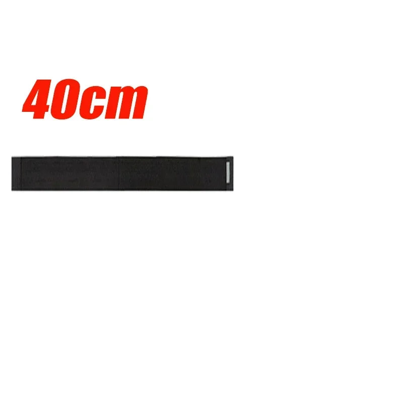 Car Trunk Organizer Elastic Fixing Belt Storage Bag Tapes Fire Extinguisher Fixing Belt Auto Interior Accessories 40-80CM - 4