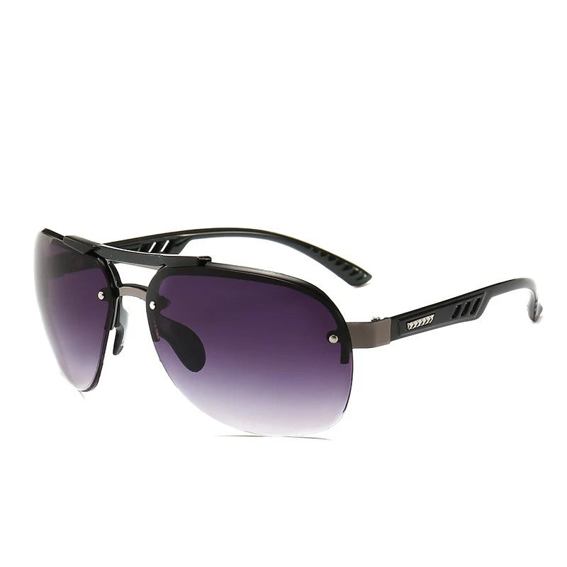 Men Vintage pc Frame pilot Sunglasses Classic Brand Sun glasses Coating Lens Driving Eyewear For Men Women For male female - 