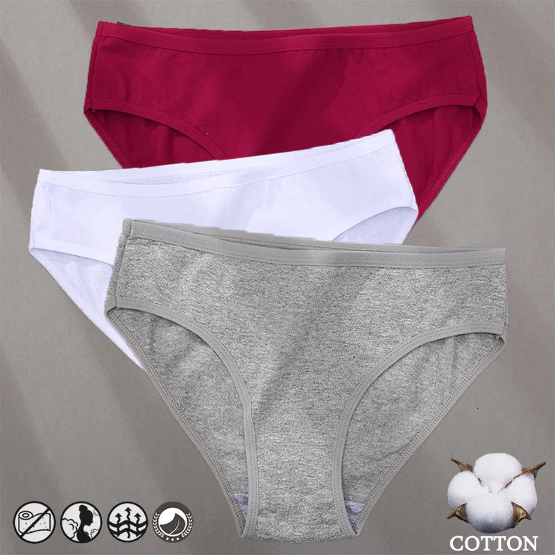 Cotton Panties Jacquard Design Pattern Women Panties Underwear Sexy Female Lingerie Briefs Solid Color Intimate Pantys for Wo