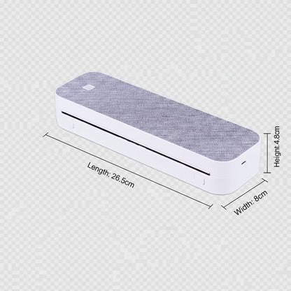 A4 Portable Thermal Printer Bluetooth &USB Photos txt word PDF Document Printing Compatible with Android, iOS, Windows system