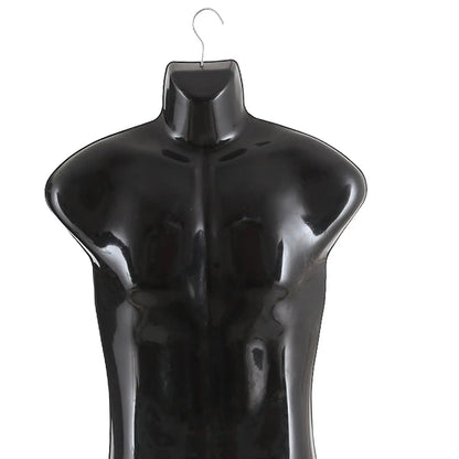 Male Mannequin Hanger Fashion Body Manikin for Garment Vendors Market Commercial