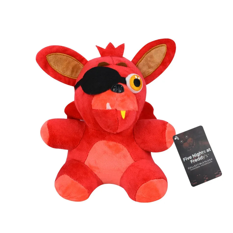 2025New FiveNight At Freddy Fnaf Cute Plush Toys Doll Bonnie Bear Foxy Cartoon Stuffed Dolls Freddy Toys For Children Fans Gi