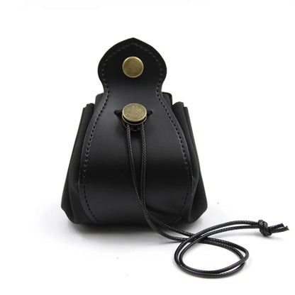 PU Leather Bag For DND Dice Game Tray 5 Celtic Designs Cute Drawstring Pouch For D&D Roleplaying RPG Gift Ideas Coin Purse - 
