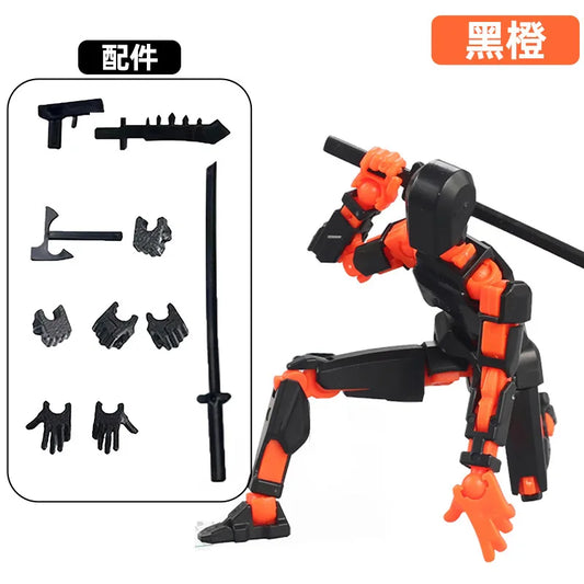 3D Printed Mannequin Action Figures Toys Dummy 13 Shapeshift Robot Multi-Jointed Movable Kids Adults Parent-children Games Gi