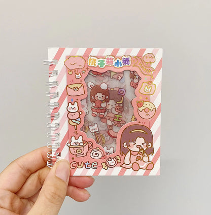 Frosted Handbook Stickers Cartoon DIY Decorative Material Cute Waterproof Journal Sticker Book School Supplies - R