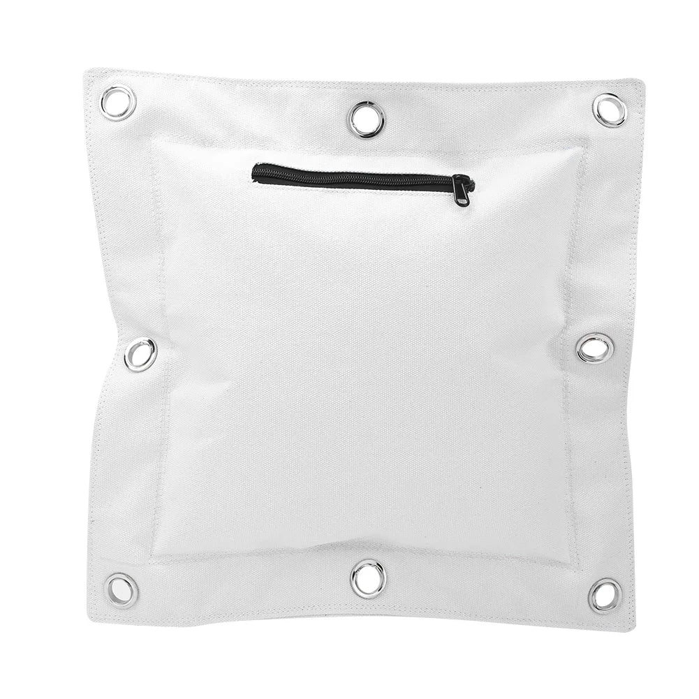 Boxing Bag with Zipper Reliable Sand Bag Wear Resistant Wing Chun Wall Target Sanda Sand Bag Empty Sand Bag for Sanda Trainin