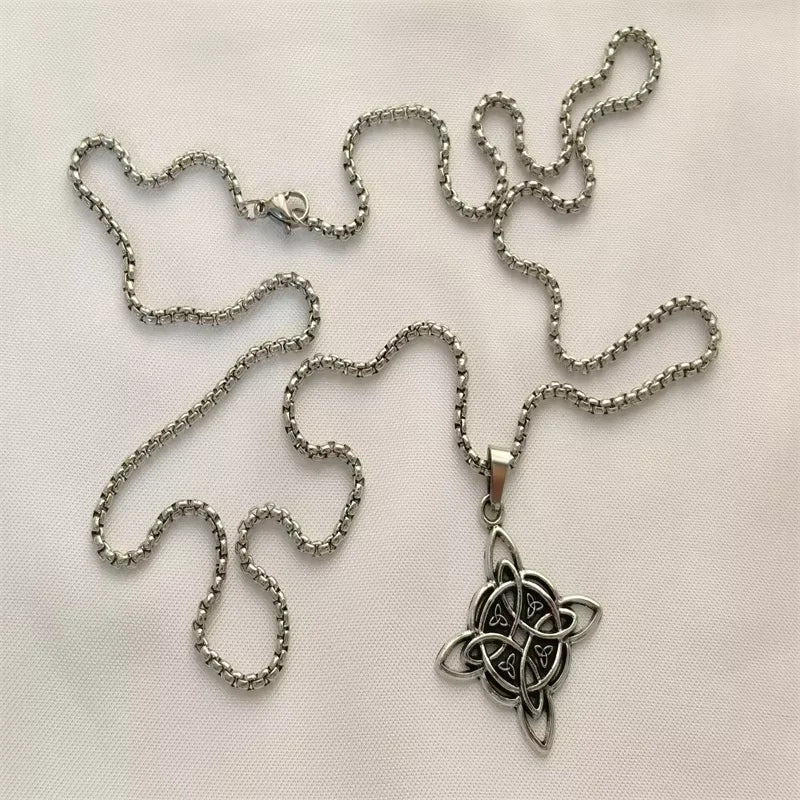 Vintage Cross Pendant Necklace Unisex Versatile Simple Long Sweater Chain Hip Hop Accessory - 15
