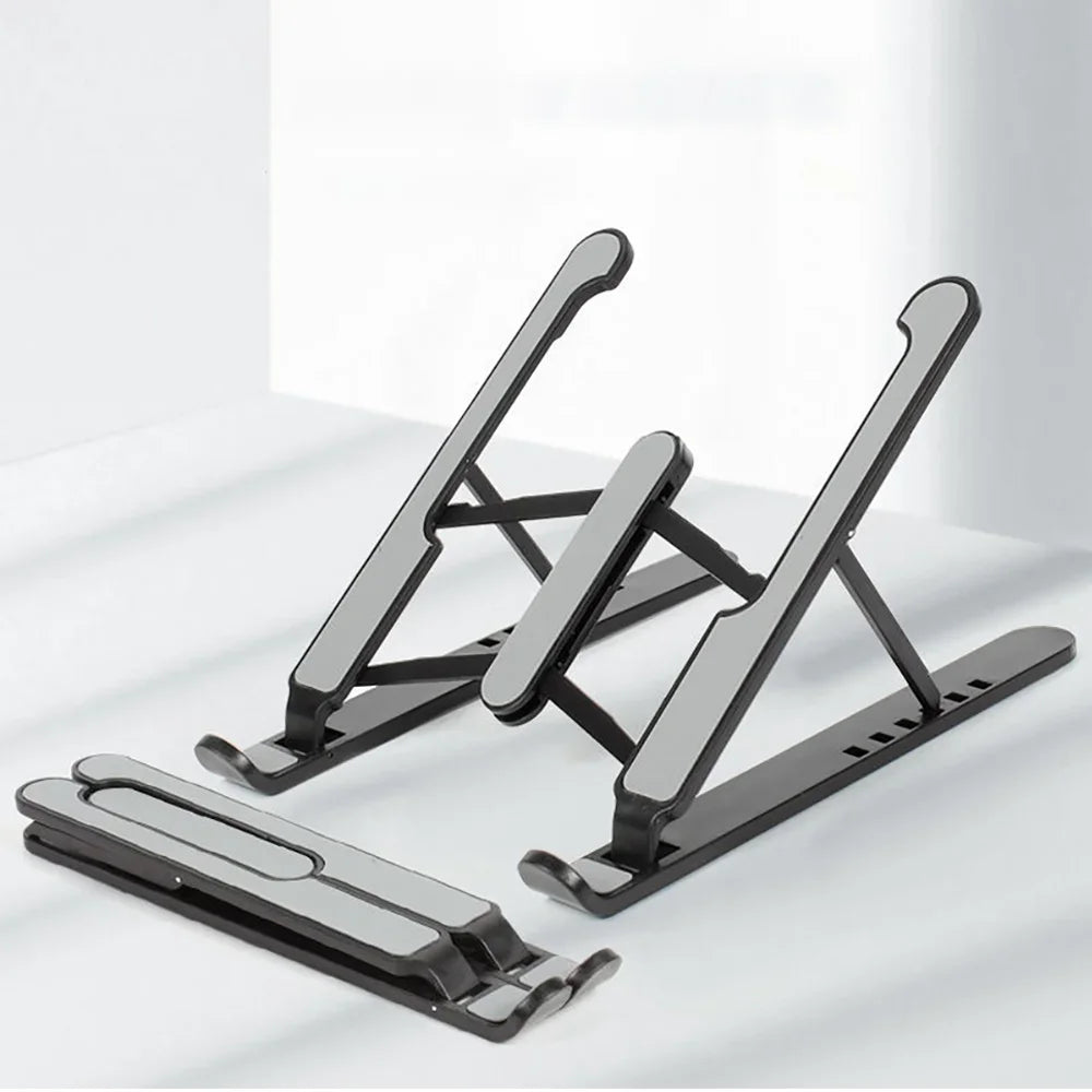 Foldable Laptop Stand Adjustable Portable Notebook Bracket Support Base Aluminum Alloy Holder For Macbook Laptop PC Accessori