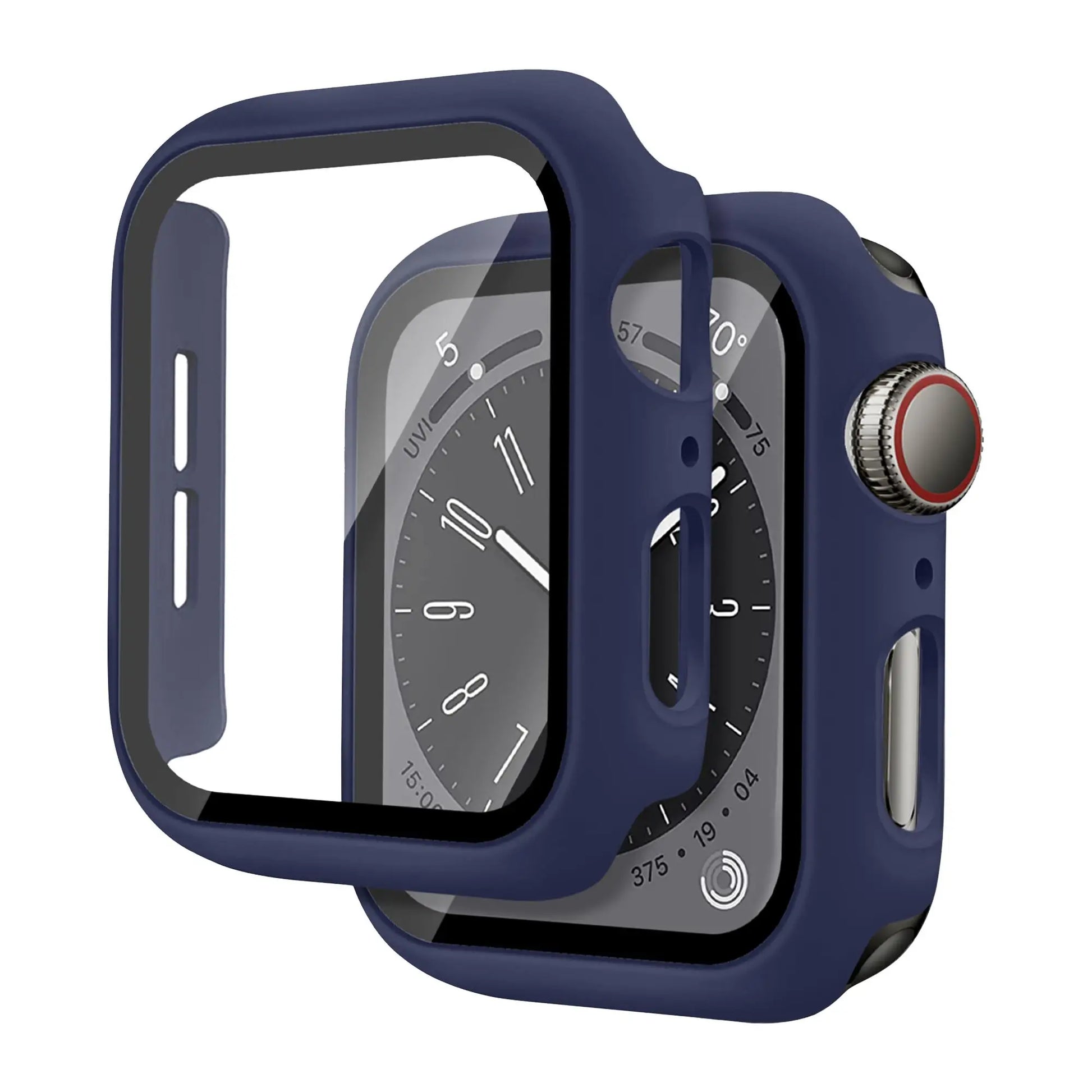Glass+Cover For Apple Watch case 46mm 44mm 40mm 45mm 41mm 42mm 38mm Screen Protector iwatch series 10 9 8 7 6 5 3 SE Accessor