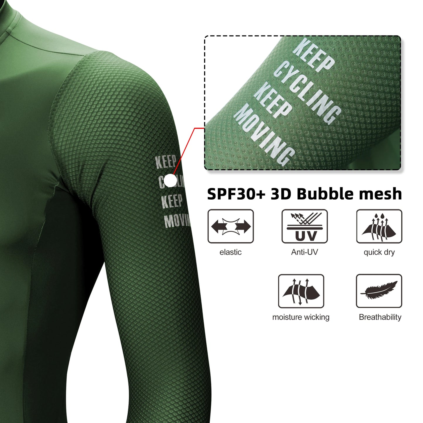 DAREVIE Cycling Jersey Small Size SPF 50+ Training Level Men Women Long Sleeves Cycling Jersey Breathable Man Cycling Maillot