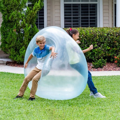 Kids Blow Up Balloon Toy Children Outdoor Soft Air Water Filled Bubble Ball Fun Party Game Summer Gift Inflatable Elastic Bal