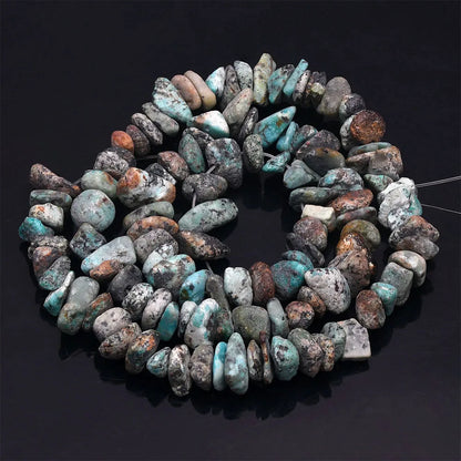 16 inch Natural Stone Beads Chips Beads 5-8mm Irregular Crystal Agate Gravel Beads Diy Bracelet For Jewelly HK058 - African T