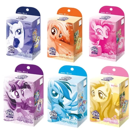 KAYOU Genuine My Little Pony Card Friendship Forever Cards Star Pack Gorgeous Gilded Princess Cards Collectible Card Toys Gif