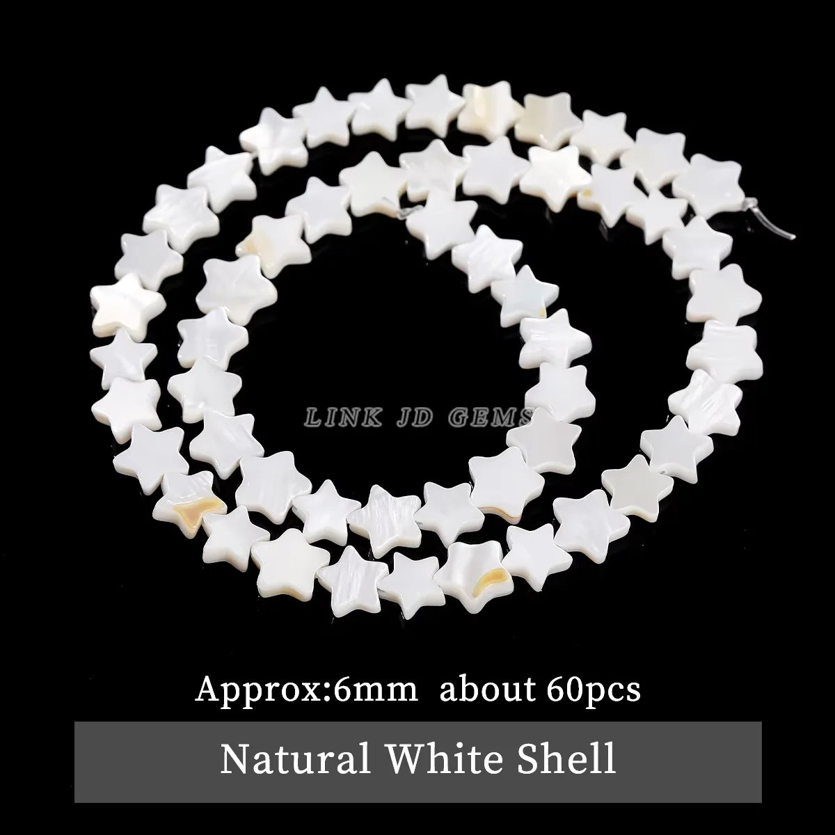 Natural Shell Beads Irregular Shape Smooth Beads Loose Spacer Bead For Jewelry Making Diy Earrings Necklace Accessory Finding