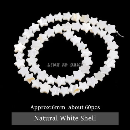 Natural Shell Beads Irregular Shape Smooth Beads Loose Spacer Bead For Jewelry Making Diy Earrings Necklace Accessory Finding