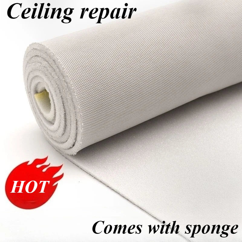 Car Headliner Roof Headliner Fabric with Foam Backing for Car Lining Interior Material Repair Trim Protect DIY Fabrics