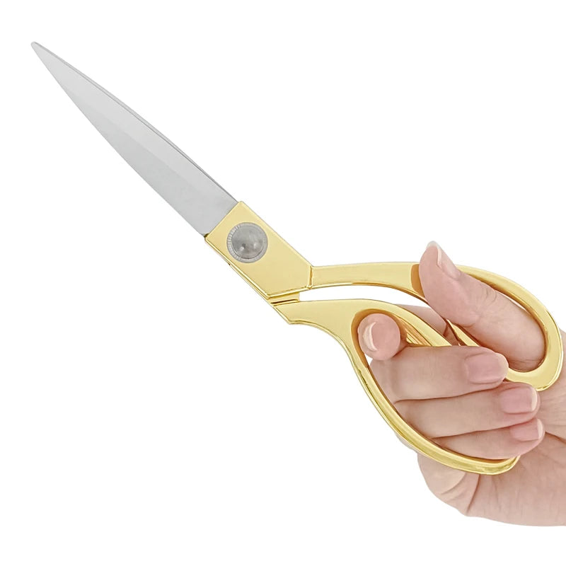 Professional Tailor Scissors Vintage Sewing Scissors Stainless Steel Tailor Shears for Fabric Clothes Needlework Cutter DIY T