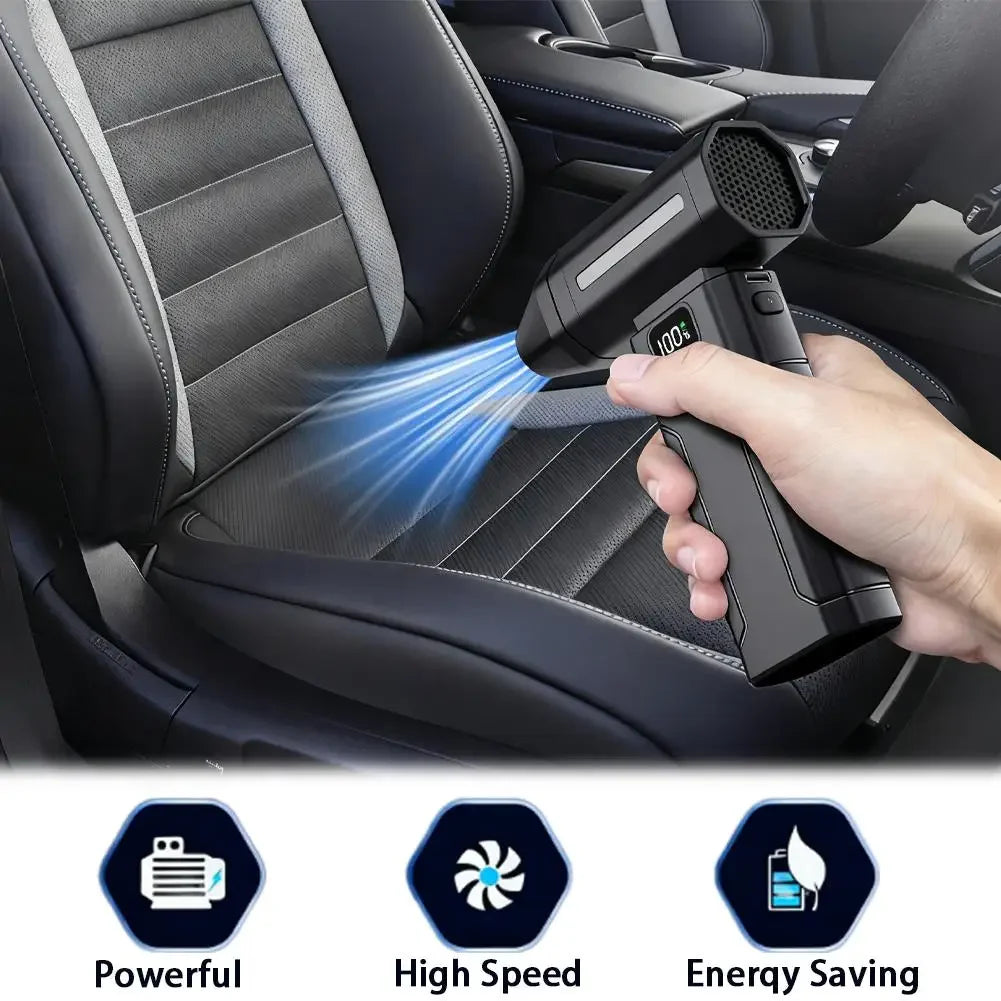 X8 Brushless Turbo Jet Fan Blower 150000RPM Powerful Electric Air Blower Vacuum Dust Cleaner Portable Dust Cleaner Violent Fa