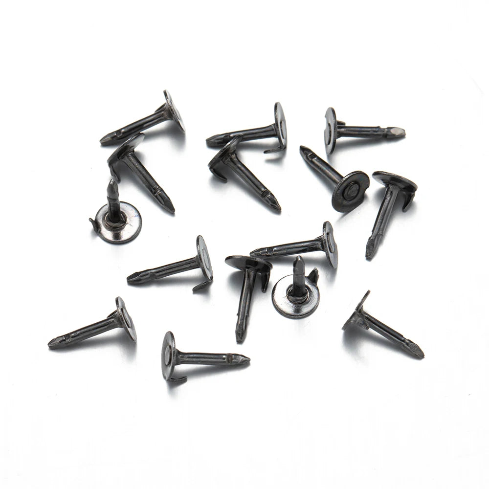 100pc Metal Locking Pin Back Brooch Badge Holder Lapel Base For DIY Jewellery Material Making Supply Craft Accessories Handma