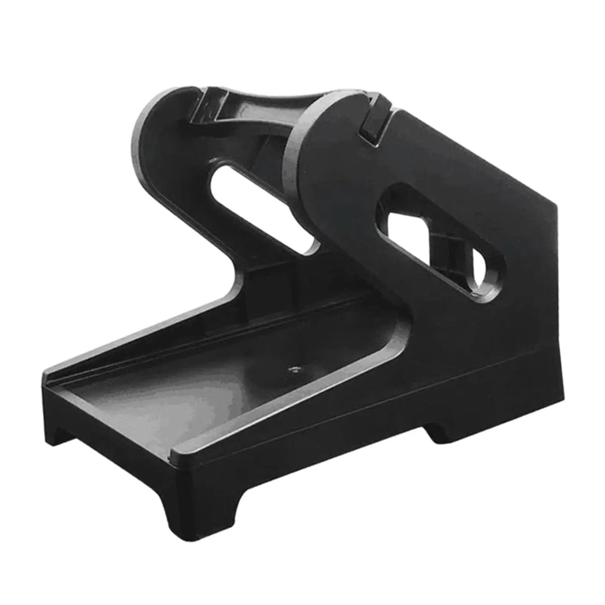 Label Holder Desktop Printer Accessory Supplies Shipping Label Stand for Rolls and Fanfold Labels Supermarket Factory Office 