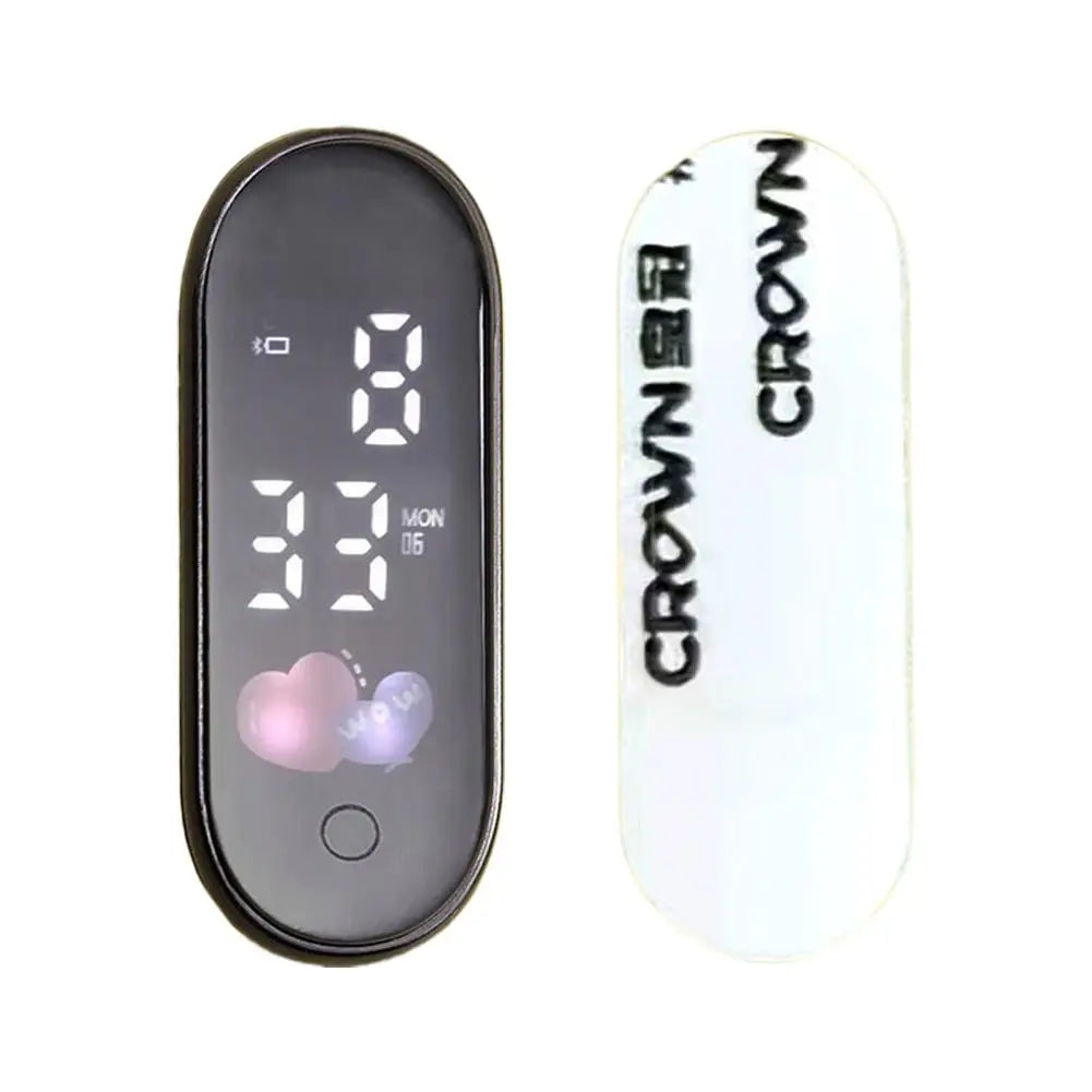 Luminous Motorcycle Car Clock Auto Internal Stick-On Mini Sport Waterproof Watch Mechanics Led Clocks Auto Ornament Accessori