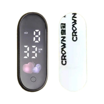 Luminous Motorcycle Car Clock Auto Internal Stick-On Mini Sport Waterproof Watch Mechanics Led Clocks Auto Ornament Accessori