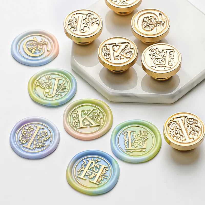 Sealing Wax for Stamp Head Letter Retro Seal Kit Nail Silicone Stamps Logo for Scrapbooking Surgut Print Set Wedding Craft So