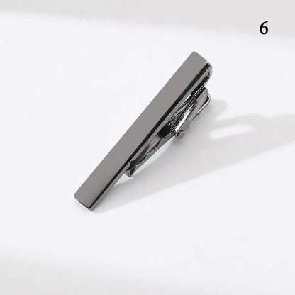 Tie Pin For Men Classic Tie Clips Copper Tie Bar Tie Collar Pin Business Corbata Necktie Clip Jewelry Gift Wedding Accessorie