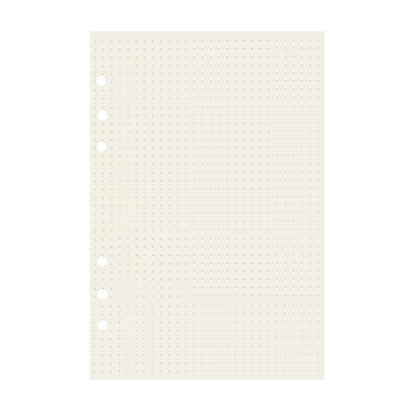 45 Pieces A5 A6 A7 6ring Loose Leaf Notebook Refill Binder Inner Page Budget Weekly Monthly To Do Line Dot Grid Paper Station