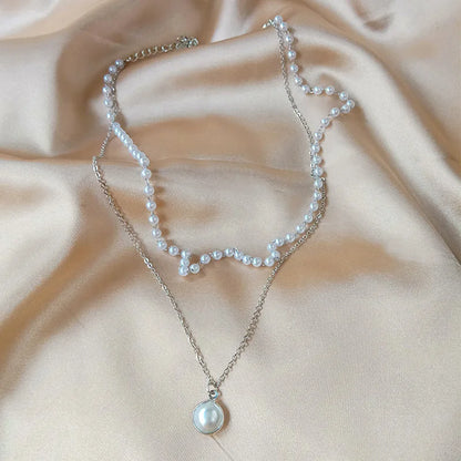 Vintage Necklace on Neck Gold Color Chain Women's Jewelry Layered Accessories for Girls Aesthetic Gifts Fashion Pendant 2025