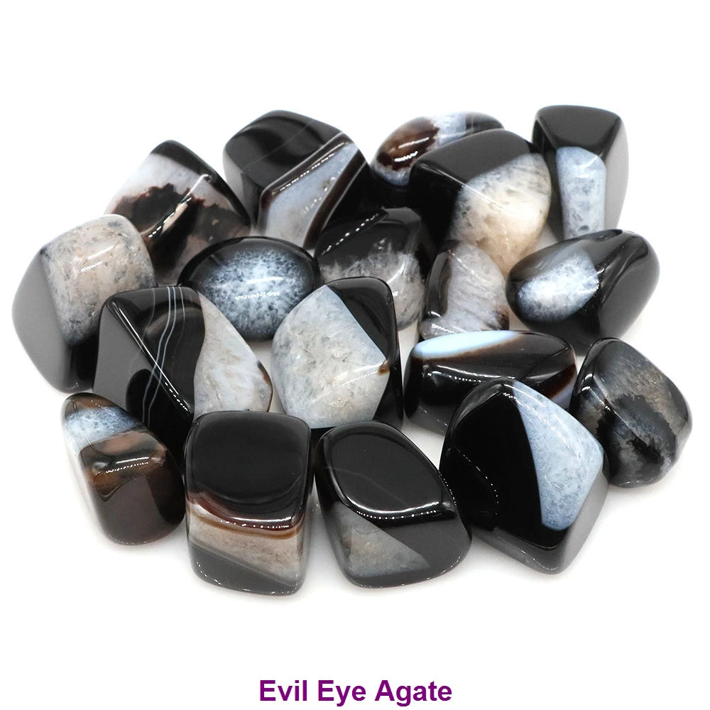 Natural Tumbled Stones Healing Crystal Reiki Quartz Gems Bulk Ore Gravel Energy Mineral Specimen Tank Aquarium Garden Home De