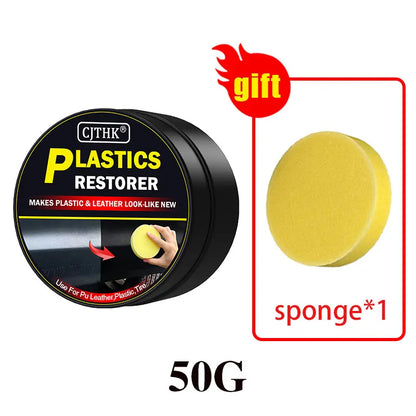 Car Plastic Restorer Back To Black Gloss Car Cleaning Products Plastic Leather Restore Auto Polish And Repair Coating Renovat