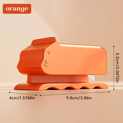 Homemade corrugated cardboard cutter, suitable for making cat scratching boards and DIY plastic crafts. - orange