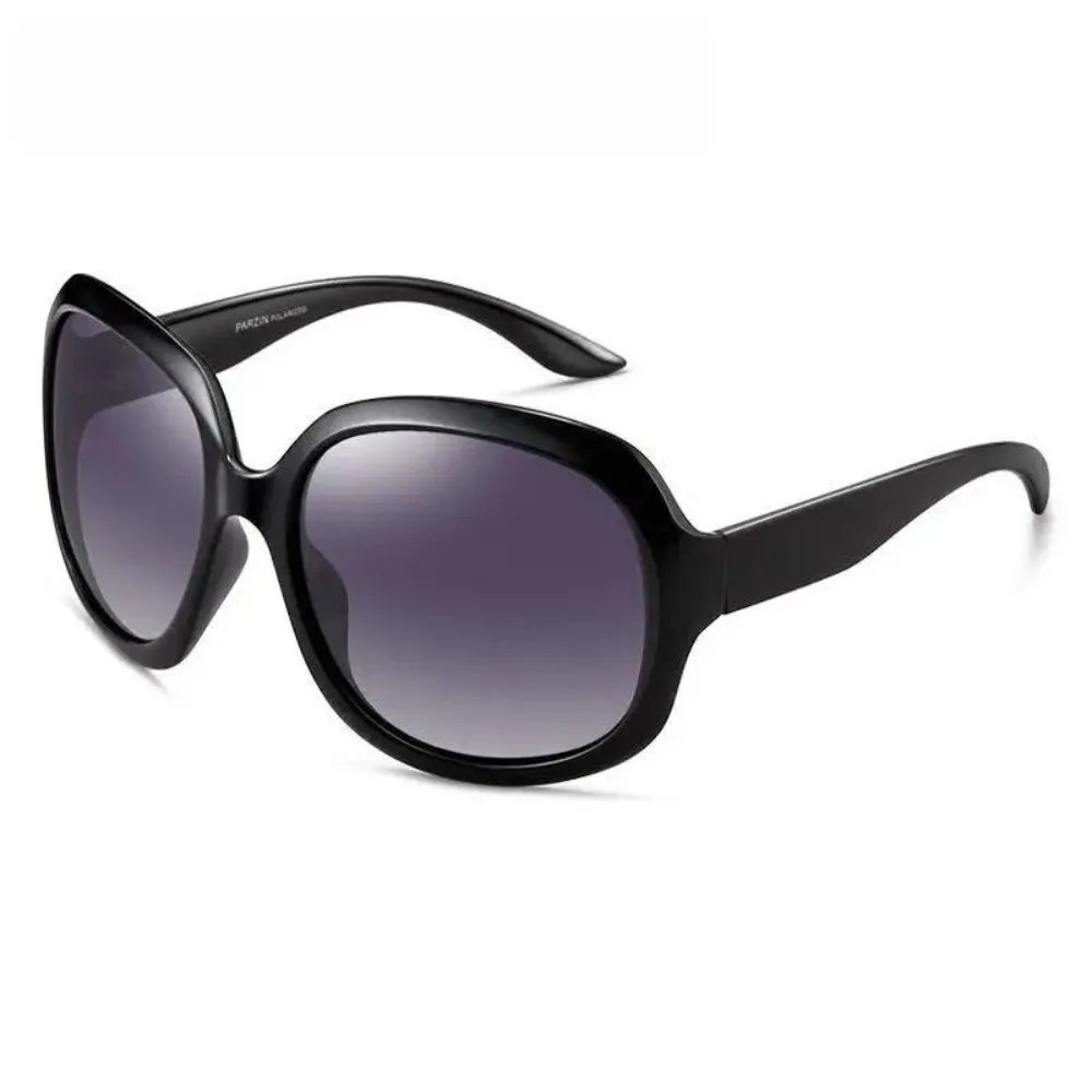 Sunglasses for Women Men Classic Retro Vintage Oversized Eyewear Fashion Shades Round Faced Driving Glasses - 2