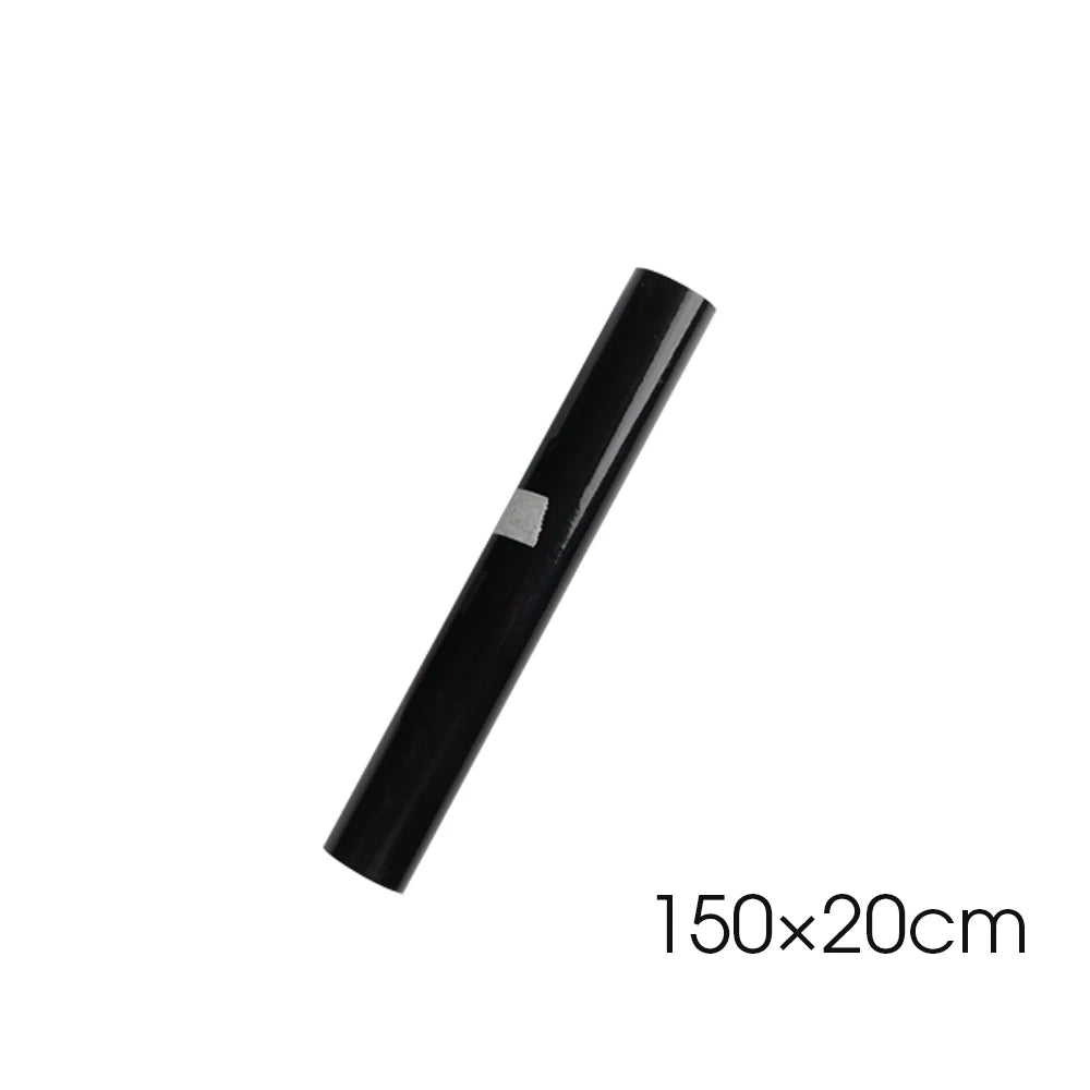 Piano Black Glossy Vinyl Wrap Film Self Adhesive Vinyl Sticker Bubble Free for Window Trim Mirror Car Motorcycles Bicycle Lap