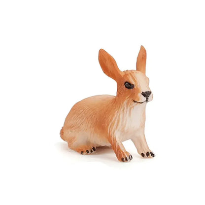 Realistic Animal Model Simulated Poultry Miniatures Farm Dog Duck Cock Figurines Creative Education Kids Gift for Children