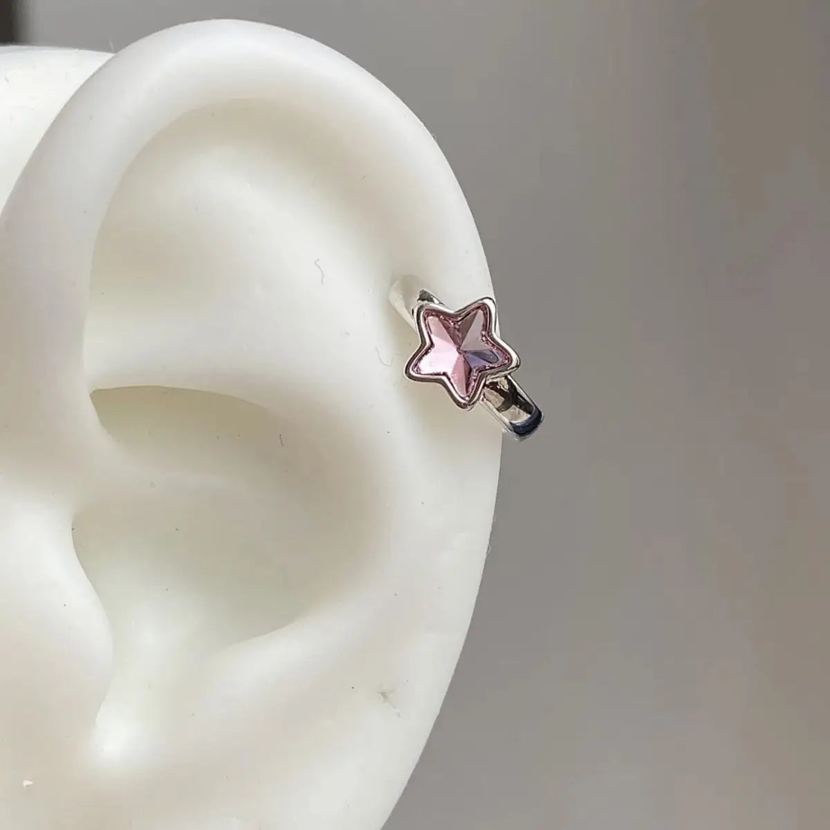 A Pair Vintage Couples Creative Angel Wings Stud Earrings Women Punk Studs Birthday Jewelry Gift - ED4453-Pink