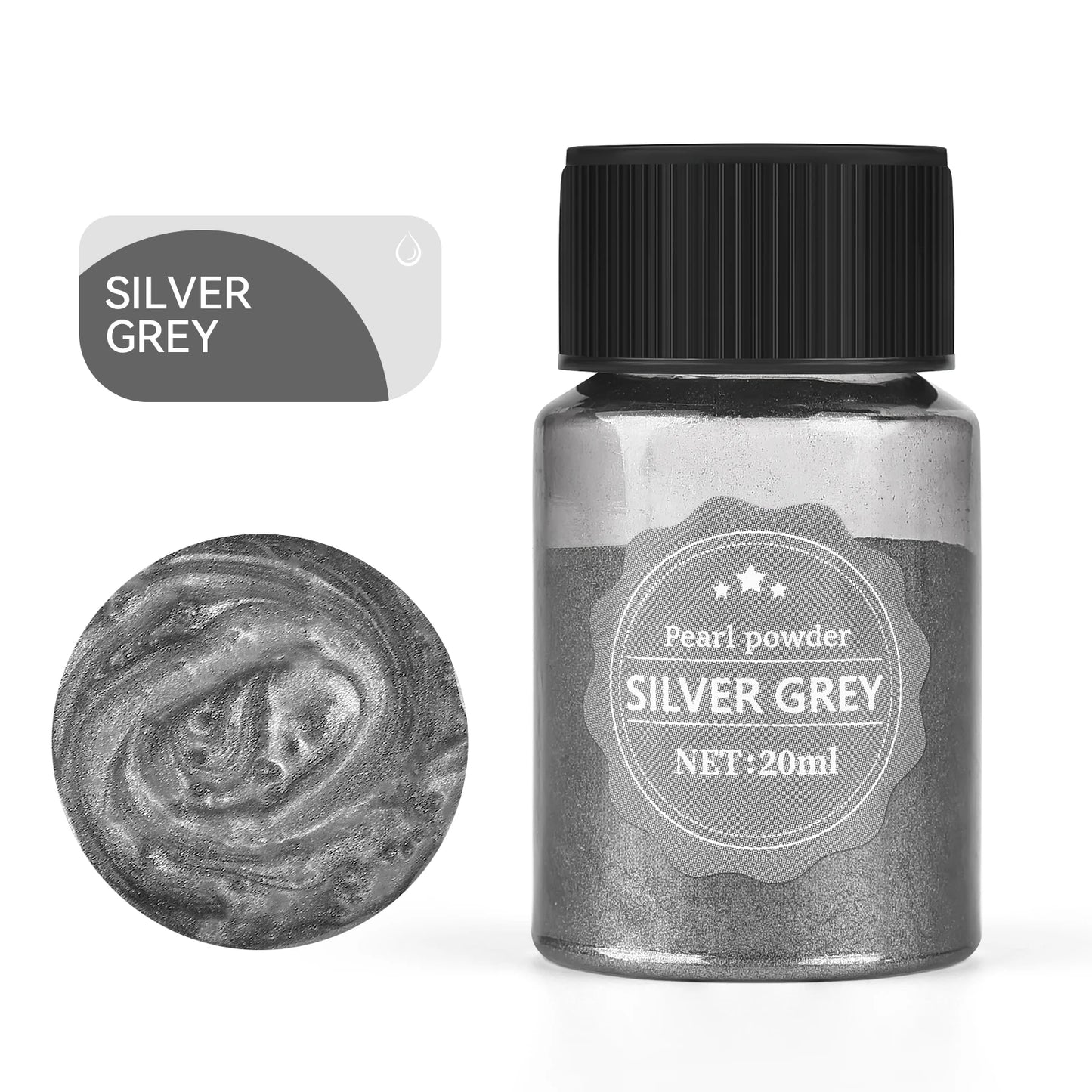 20ml Pearlescent Mica Powder Epoxy Resin Pigment Kits Dye Pearl Pigment Natural Mica Mineral Powder DIY Jewelry Crafts Candle