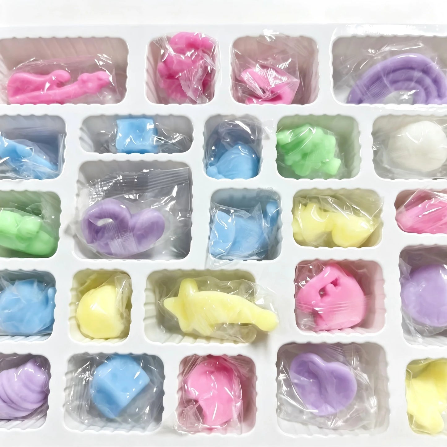 Christmas Easter Advent Calendar 24 Pcs Unique Cute Squishy Fidget Toy Slow Rebound Anxiety Relief Mystery Surprise Gift Box