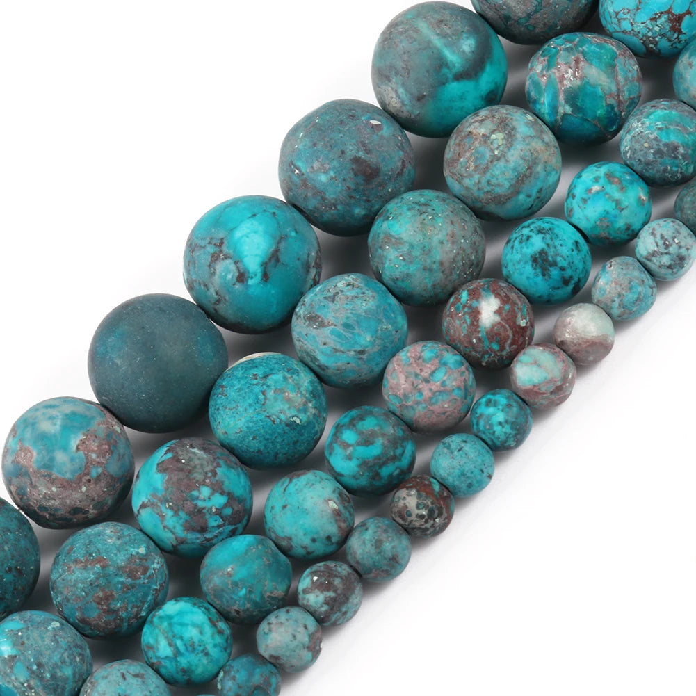 4-14mm Natural Black Volcanic Lava Stone Round Beads 15" Pick Size For Jewelry Making diy Bracelet