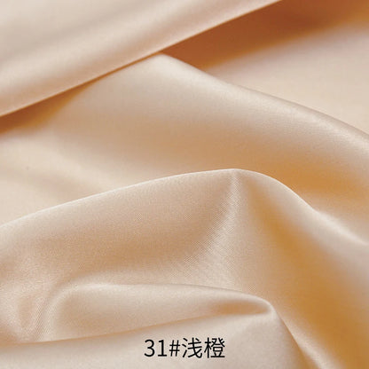 0.5m/1m/2m Satin Fabric Lining Soft and Shiny Silk-Like Material,for Clothing and Lining, Garments, DIY Craft, and Gift Wrapp