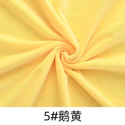 50x50cm 1mm Doll Skin Fabric Factory Special Skin Color Fabric Crystal Super Soft Short Plush Fabric DIY Handmade Cloth TJ987