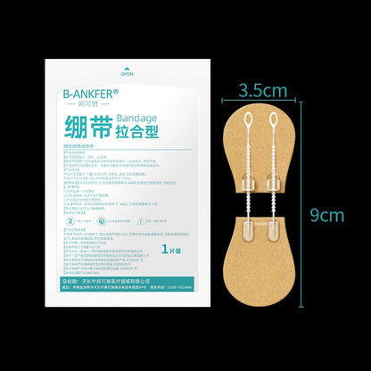 Zipper Tie Wound Closure Patch Hemostatic Patch Wound Fast Without Suture Zipper Outdoor Band-Aid Portable Quick Clot Wound -
