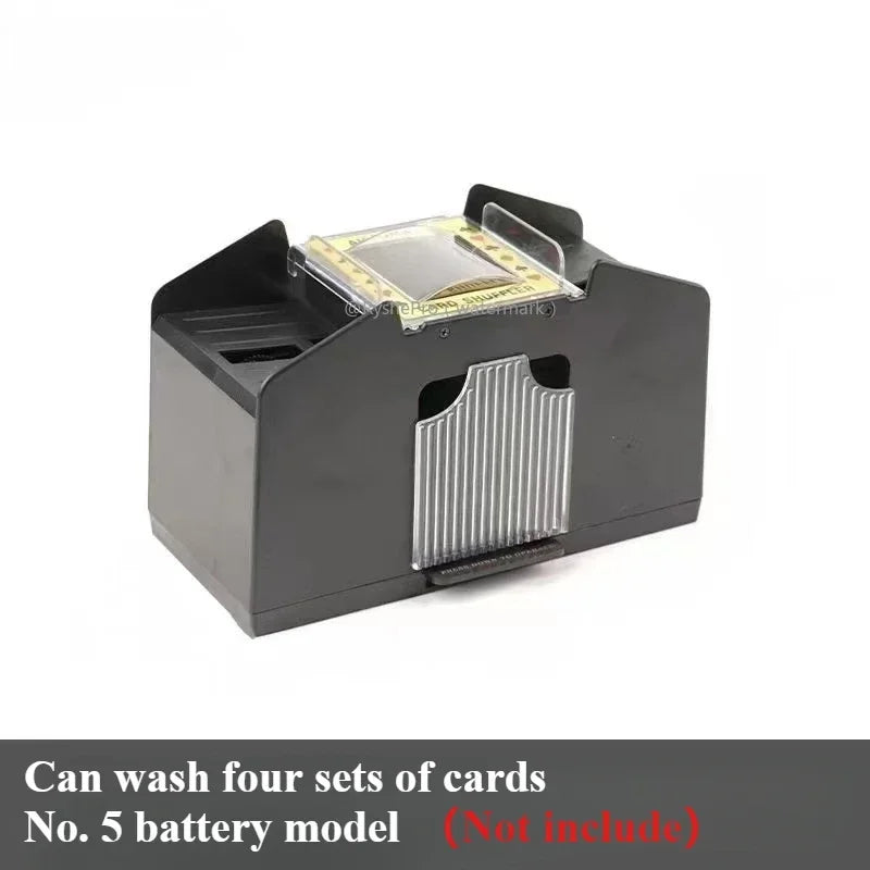 Automatic Card Shuffler USB Battery Operated Card Shuffler for Standard-Size Playing Cards Poker Blackjack Canasta Card Games