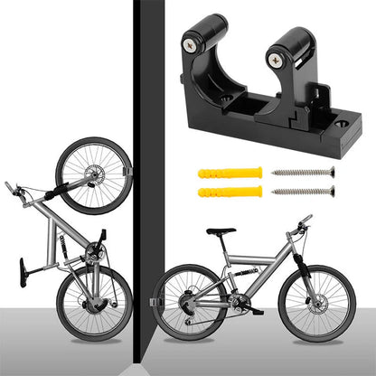 Deemount Mount Bike Hooks Adjustable Bicycle Wall Holder Rack Buckle Hanger Horizontal Vertical Storage Fits 1.0-2.8 Inches T