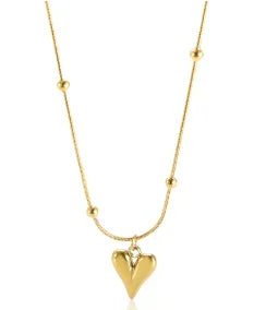 Square Pendants Delicate Stainless Steel Chain Pendant Necklace For Women Necklace - C33