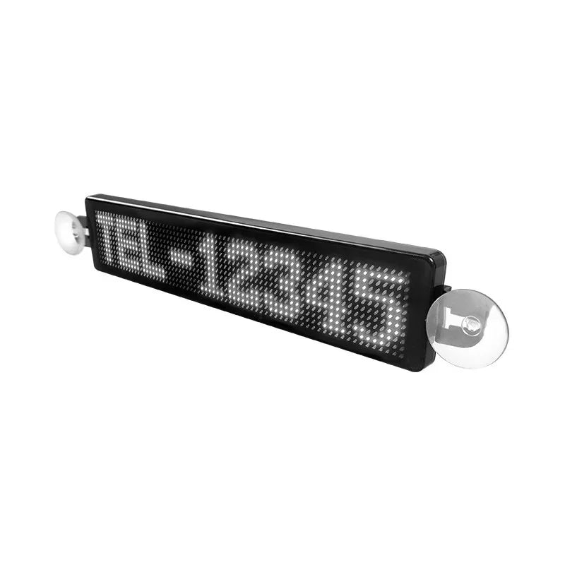 Advertising Screen LED Message Board DIY Programmable Scrolling Message for LED Car Display Car Rear Window Cafe Bar Store Si