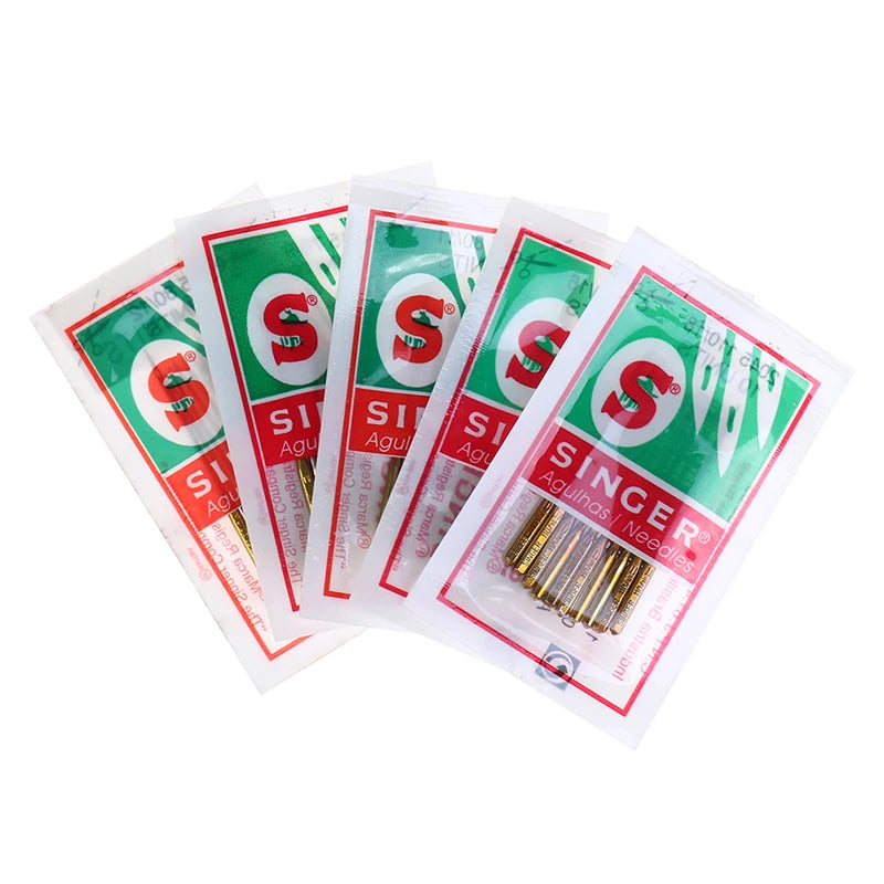 50pcs Mix Size Singer Needles Sewing Needle Leather Needle Domestic Machine Sewing Needle Crafts Sewing Needle Home Supplies